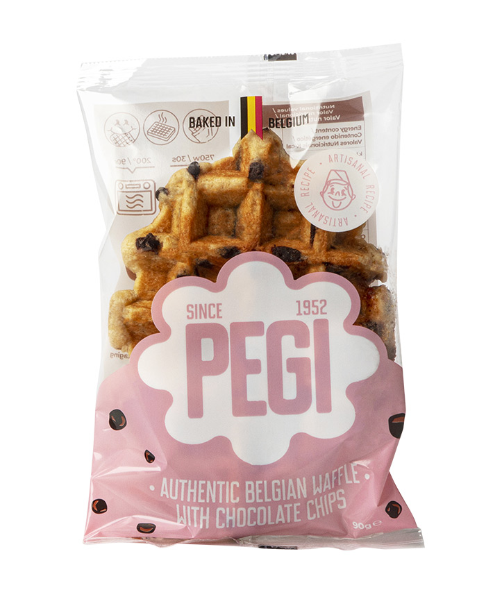 PEGI CHOCOLAT WAFFLE 90GR X20