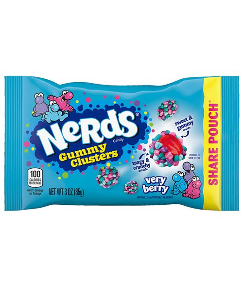 NERDS GUMMY BERRY  85GR X12