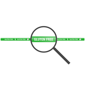 DATA STRIP "GLUTEN FREE"