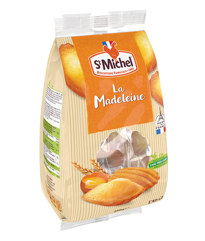ST MICHEL MADELEINES INDIV. 250GR X10