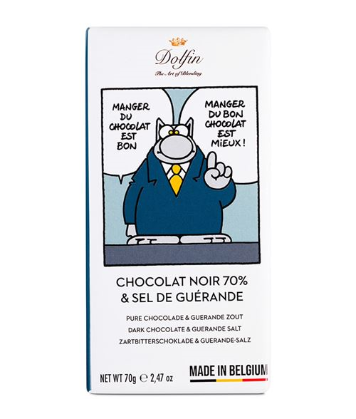 DOLFIN LE CHAT TABL. NOIR SEL GUERANDE 70GR X15