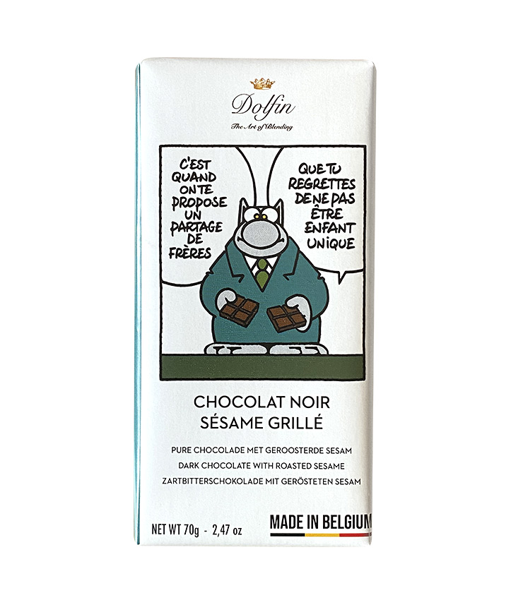 DOLFIN LE CHAT TABL. NOIR SESAME G.70GR X15