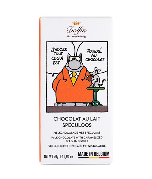 DOLFIN MINI LE CHAT LAIT SPECULOOS 30GR X25