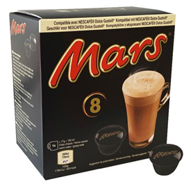 MARS HOT CHOCOLATE 8 PODS 136GR X 5