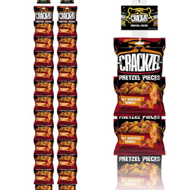 CRACKZEL CRAVATE HOT BUFFALO WINGS 85GR X24