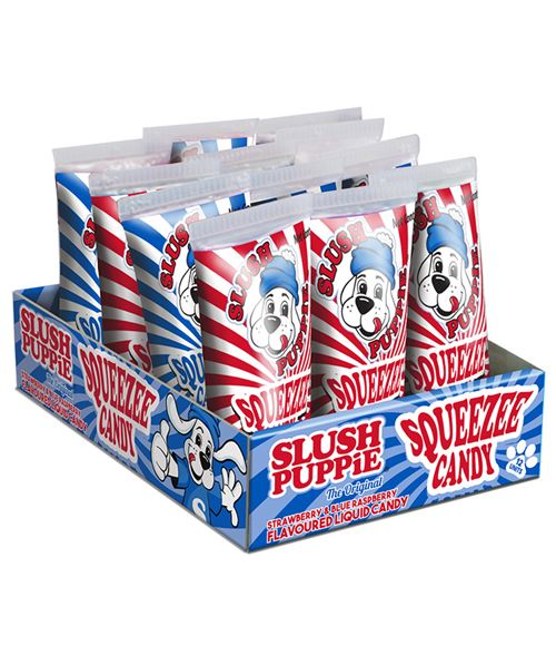 SLUSH PUPPIE SQUEEZE CANDY 60GR X12