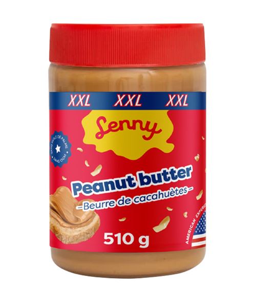 LENNY PEANUT BUTTER 510GR X12