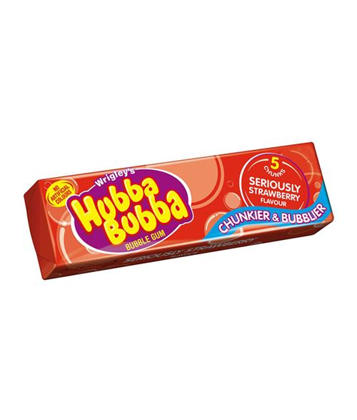 HUBBA BUBBA SERIOUS STRAWBERRY 5P. X20