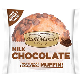 MUFFIN A.MABELS MILK CHOC. 100GR X16