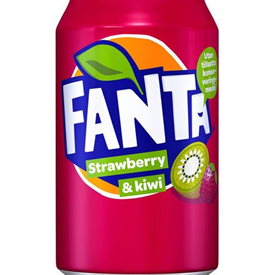 FANTA KIWI / AARDBEI CANS 33CL X 24