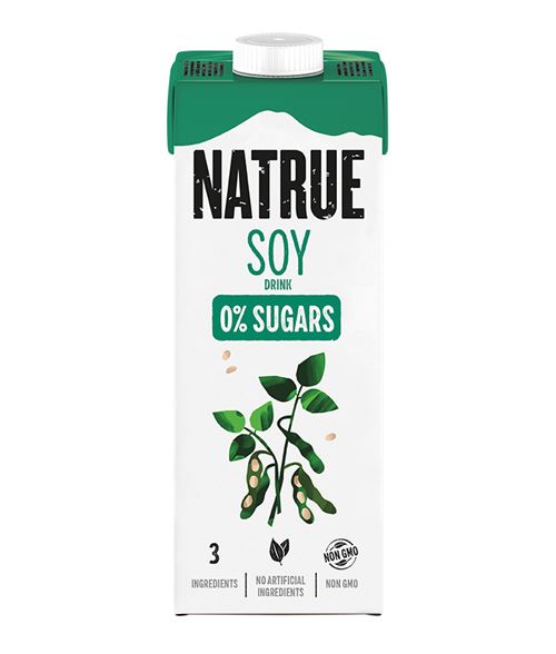 NATRUE SOY 0 SUGARS 1L X6