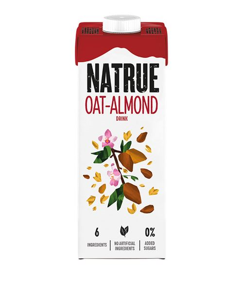 NATRUE OAT ALMOND DRINK 1L X6