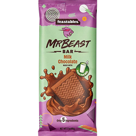 MR BEAST MILK CHOC. 60GR X10