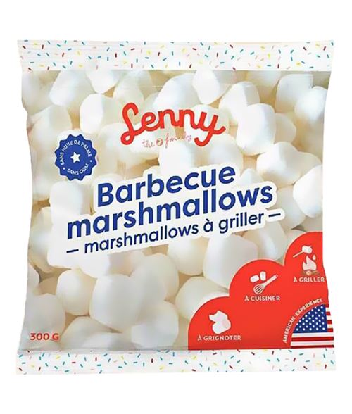 LENNY BARBECUE MARSHMALLOWS 300GR X12