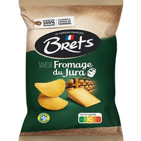 CHIPS BRETS FROMAGE DU JURA 125GR X 10