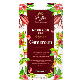 DOLFIN TABL. ORIGIN NOIR CAMEROUN 70GR X15