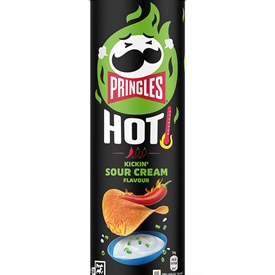 PRINGLES HOT SOUR CREAM 160GR X6