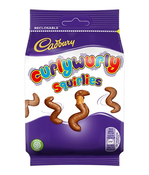 CADBURY CURLY WURLY BAG 110GR X10