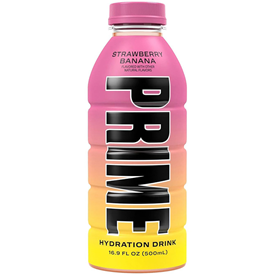 PRIME UK STRAWBERRY BANANA 500ML X12