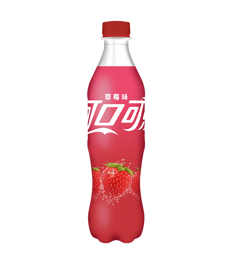 COCA COLA ASIA STRAWBERRY PET 500ML X12