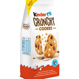 KINDER CRUNCHY COOKIES 136GR X15