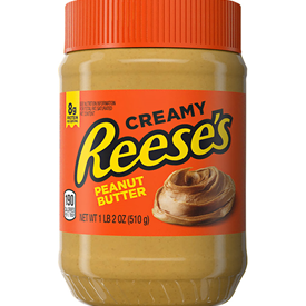 REESE'S CREAMY PEANUT BUTTER 510GR X12