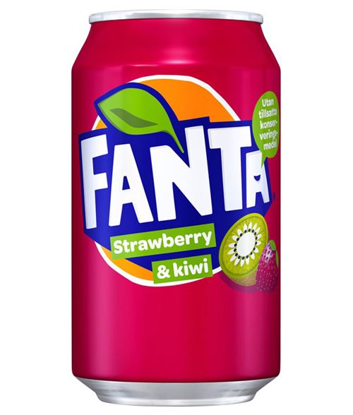 FANTA KIWI / AARDBEI CANS 33CL X 24