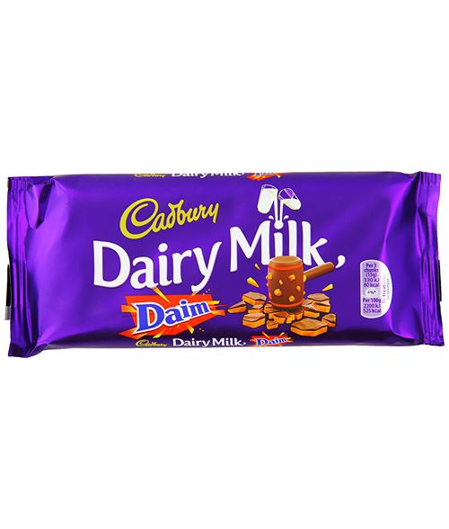 CADBURY DAIRY MILK DAIM 120GR X18