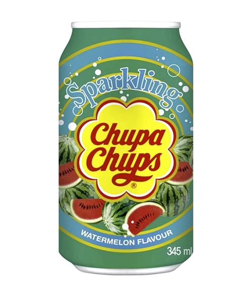 CHUPA CHUPS WATERMELON CANS 34,5CL X24