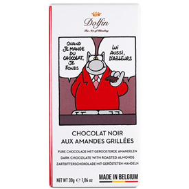 DOLFIN MINI LE CHAT NOIR AMANDES 30GR X25