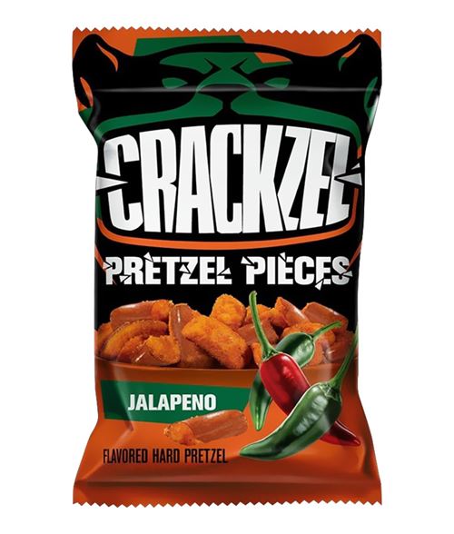 CRACKZEL PRETZEL JALAPENO 85GR X24