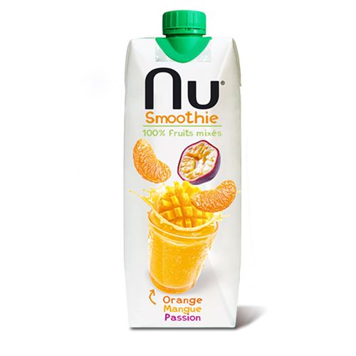 NU SMOOTHIE ORANGE MANGO PASSION 12 X33CL