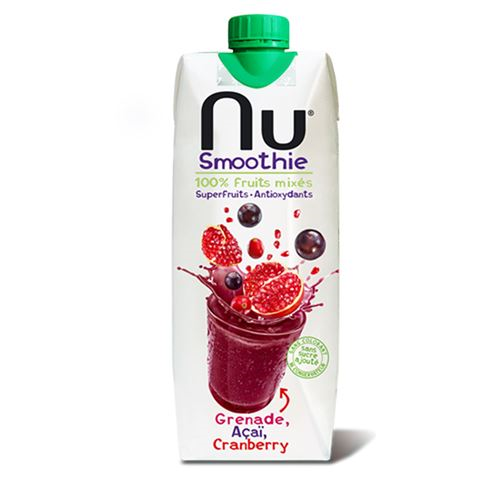 NU SMOOTHIE GRENADE CRANBERRY 12 X33CL