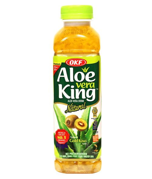 OKF ALOE VERA KIWI DRINK  500ML X 20