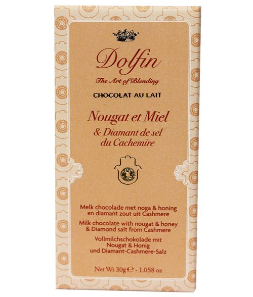 DOLFIN MINI SUC/SAL LAIT / NOUGAT / MIEL / SEL CACCHEMIRE  30 GR X 25