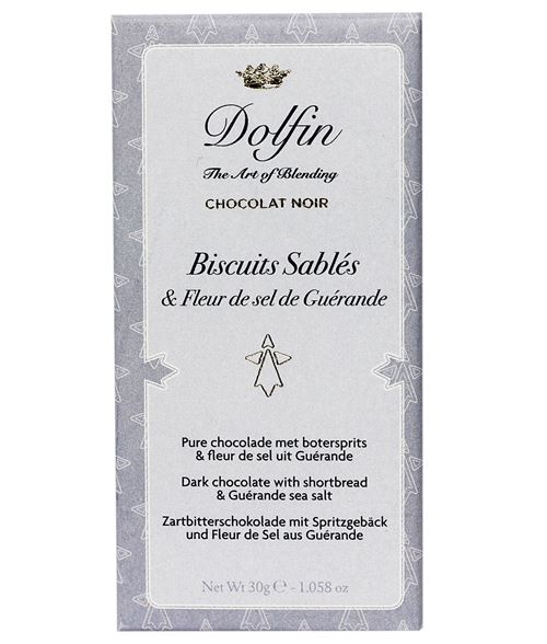 DOLFIN MINI ZUUR/ZOUT FONDANT BOTERSPRITS / GUÉRANDE 30GR X 25