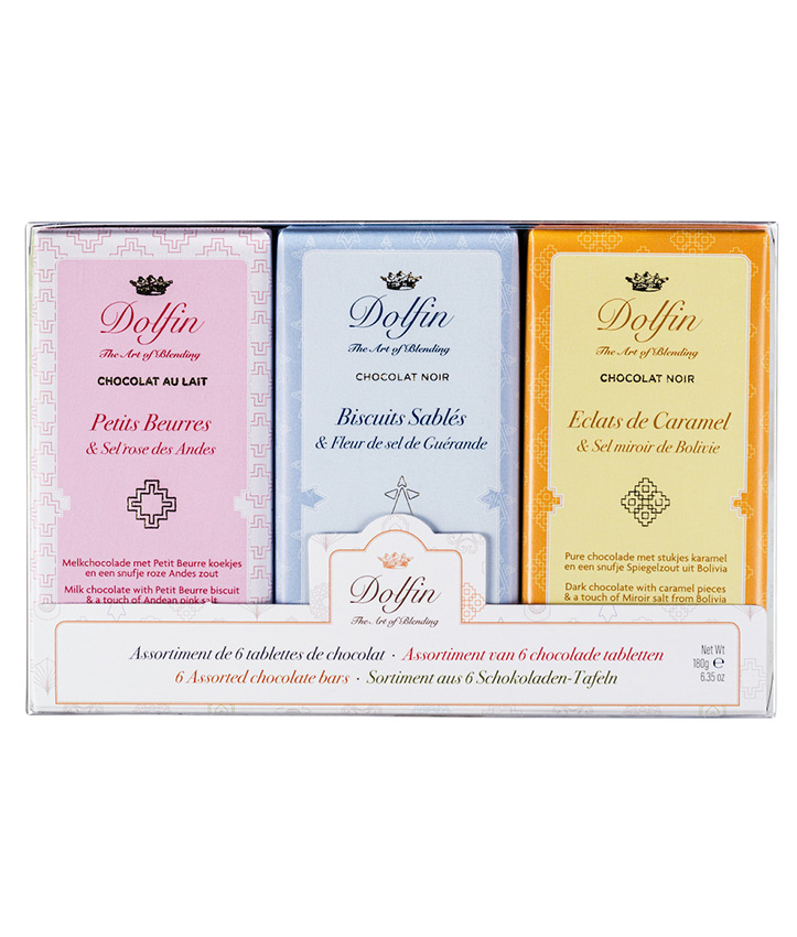 DOLFIN COFFRET6 X MINI-SUCRÉ/SALÉ 30GR X10