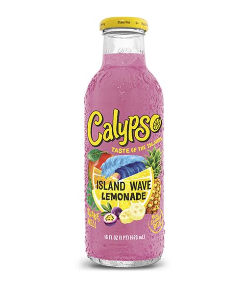 CALYPSO ISLAND WAVE LEMONADE 473ML X12