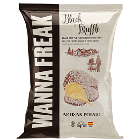 WANNA FREAK CHIPS BLACK TRUFFLE 115GR X20