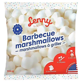 LENNY BARBECUE MARSHMALLOWS 300GR X12