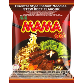 MAMA SACHETS I.NOODLE "BEEF" 60GR X30