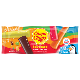 CHUPA CHUPS SQUEEZY FREEZE POP 12st45ml X15