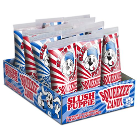 SLUSH PUPPIE SQUEEZE CANDY 60GR X12