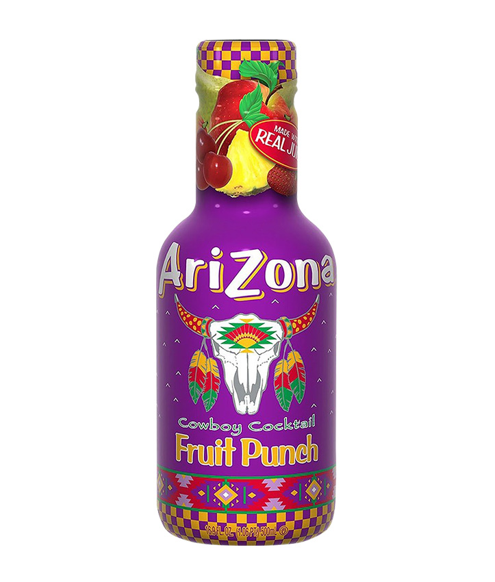 ARIZONA FRUIT PUNCH PET 500ML X6