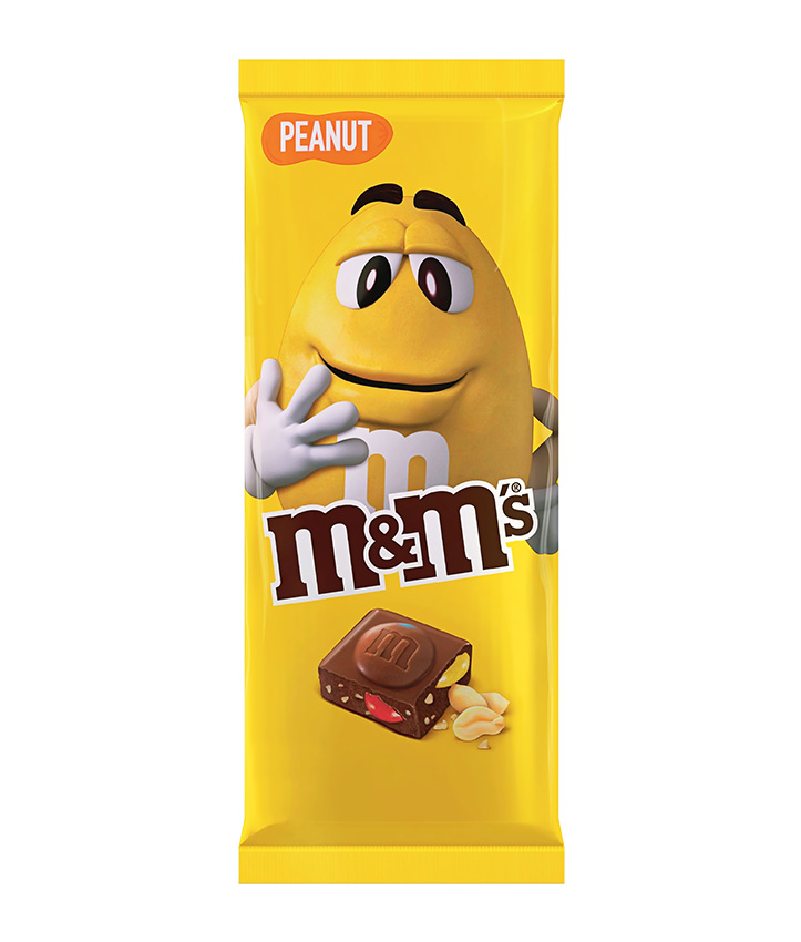 M&M'S TABLET PEANUTS 165GR X16