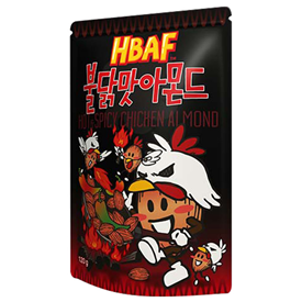 HBAF ALMOND SPICY CHICKEN 120GR X20