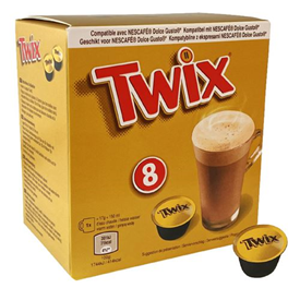 TWIX HOT CHOCOLATE 8 PODS 120GR X 5