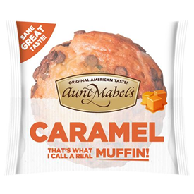 MUFFIN A.MABELS CARAMEL 100GR X16