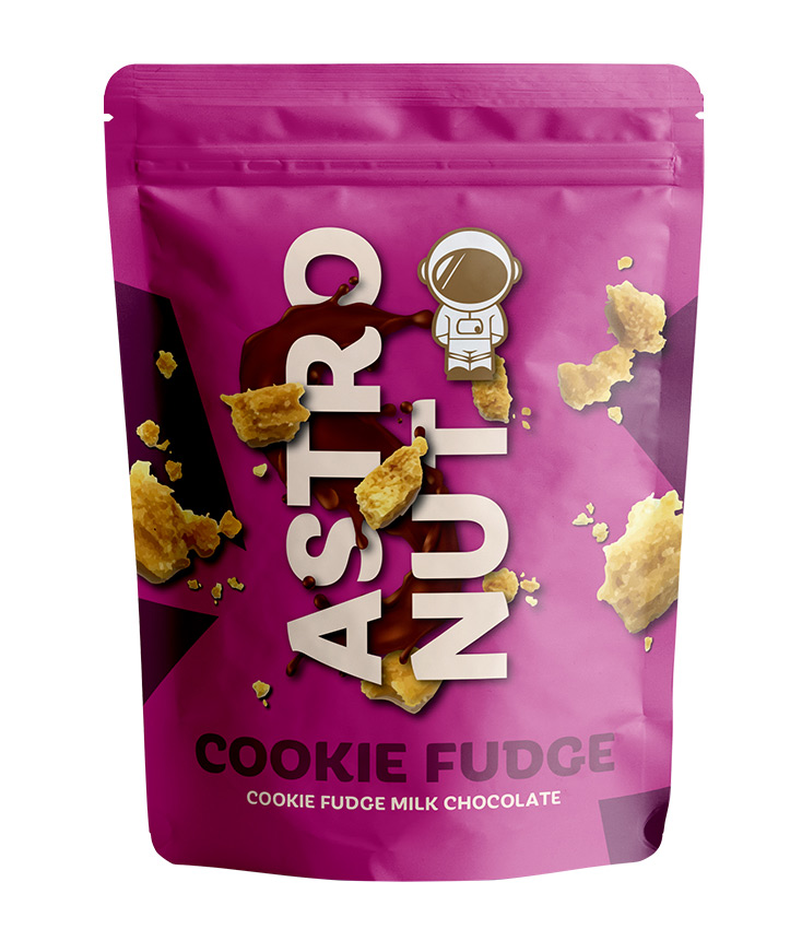 ASTRONUT COOKIES FUDGE 180GR X16