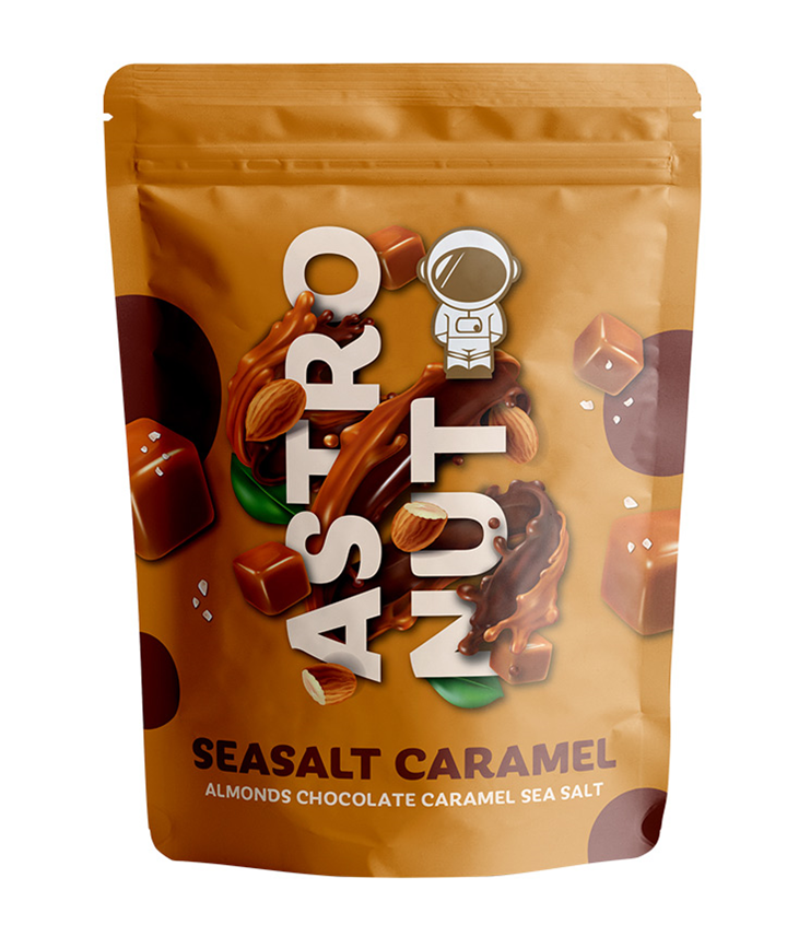 ASTRONUT SEASALT CARAMEL 180GR X16